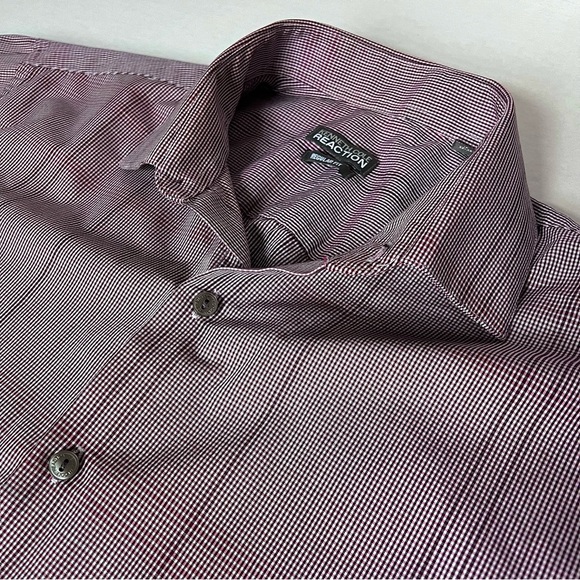 Kenneth Cole Reaction Long Sleeve Button-Up Shirt - Picture 1 of 3